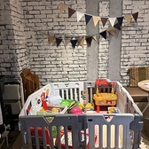 お子様連れでも安心のキッズスペースあり。ママ友会や家族でのお食事にもどうぞ。