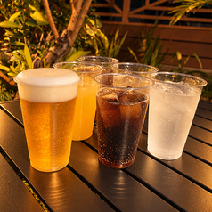 生ビールも対象！大満足の飲み放題プランの写真