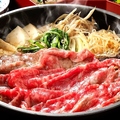 料理メニュー写真&nbsp;信州牛のすき焼き