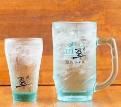 メガ翠ジンソーダ