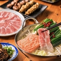 料理メニュー写真&nbsp;明太とろろ豚しゃぶ鍋