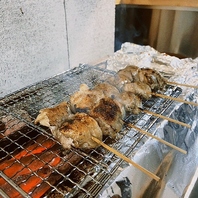 炭火焼きにこだわる