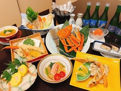 かに喰亭ますよねのコース写真
