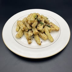 ナスの塩山椒炒め