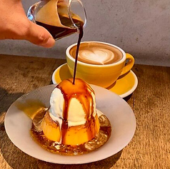 【南堀江店限定】プレミアムプリンアフォガード