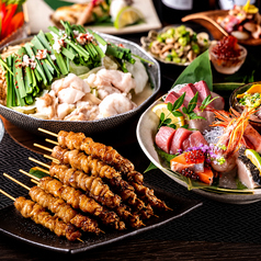 玄界灘鮮魚と博多郷土料理 登竜門別邸 -天神別邸- 【個室居酒屋】のコース写真