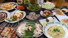 焼き鳥　食べ飲み放題　酒場　満満のコース写真