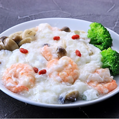 エビの卵白かけ