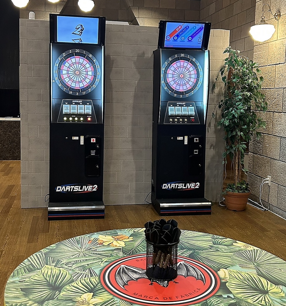 一人でも大人数でもダーツを楽しめます♪