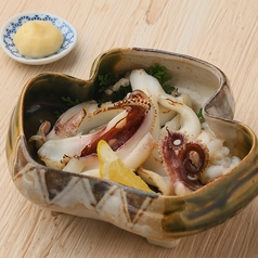 真イカゲソ塩焼き