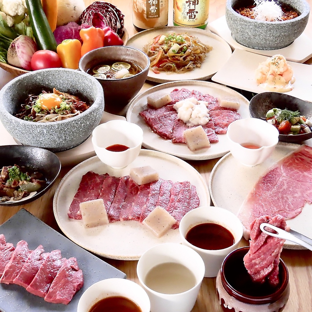 幻の和牛と言われる「神石牛」が食べられるお店です！こだわりのプレミアムな焼肉をご堪能ください。