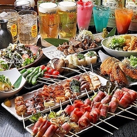 3時間飲み放題付◇宴会プラン2480円コミコミ価格！