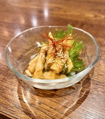 長野県産　姫筍の青唐味噌添え