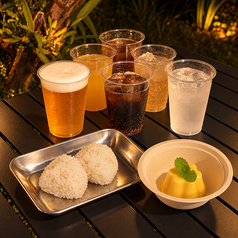 沖縄名物の泡盛&豊富なソフトドリンクも!