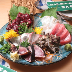 お刺身や天ぷらも必見！