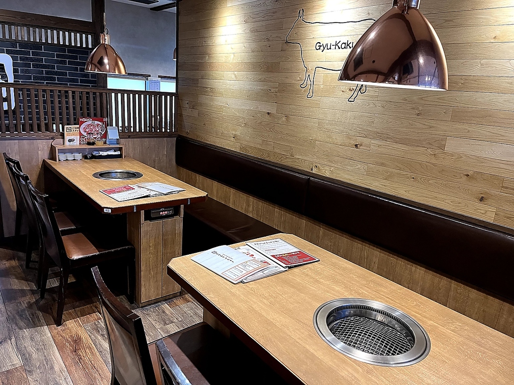 排煙設備も完備で、煙も気にならない♪ゆったり焼肉を楽しみながら、お寛ぎ頂けます！