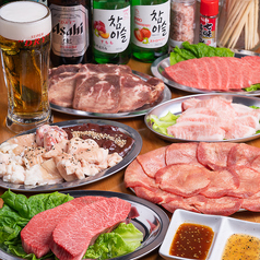 居酒屋×炭火焼肉　DEBU活【学生歓迎　無制限飲み放題】のコース写真