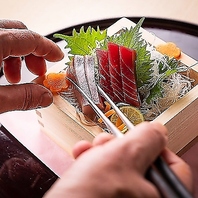 ぜひ食べて頂きたい『鮮魚』のお料理で飲み会を！