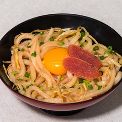 明太釜玉うどん