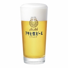 アサヒ生ビール 通称マルエフ(樽生)