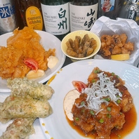 ドリンクとの相性バツグン！一品料理で気軽にサク飲み♪