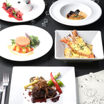 旬の食材を使用したご宴会に最適なコースは、飲み放題付4500円～ご用意しております◎