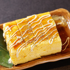 厚焼き卵の照り焼きマヨ