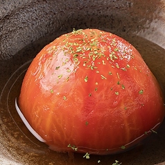 丸ごとトマトのあご出汁冷製おでん