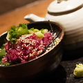 料理メニュー写真&nbsp;馬肉の漁師飯風茶漬け