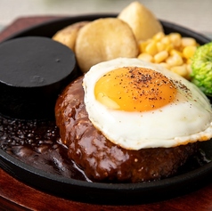 ハンバーグステーキ ハワイアンソース