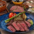 料理メニュー写真&nbsp;熊本県産赤牛ももステーキ(150g)