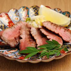 厚切り芯タンの炭火焼き