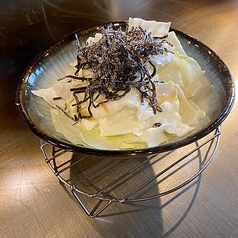 塩昆布キャベツ