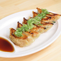 料理メニュー写真&nbsp;ネギ塩餃子（六個）