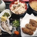 料理メニュー写真 生牡蛎定食