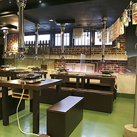 広々とした店内でお食事を◎