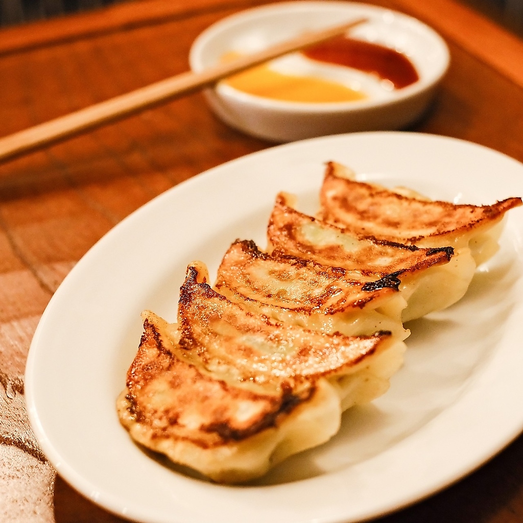 自慢の餃子はぜひ一度お召し上がりください