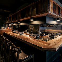 1Fカウンター席