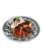 サーモンの炙りたたきポン酢