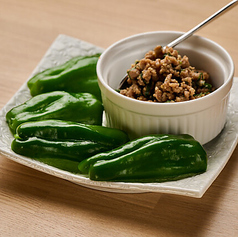 ピーマン肉そぼろ