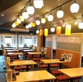 広々とした店内で、ごゆっくりお食事をお楽しみください！単品飲み放題もあり！少人数でもお1人様でもご利用いただけます！
