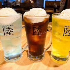 ソフトドリンクフロート