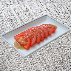 有機野菜のトマトスライス