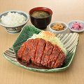 料理メニュー写真&nbsp;極上リブとんかつ