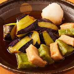 京生麩となすの揚げ出し