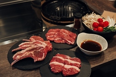 ジンギスカンセット＆ラムチョップの写真