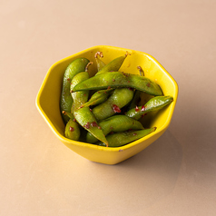 枝豆のペペロン炒め