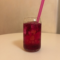 果肉入りドラゴンフルーツサワー