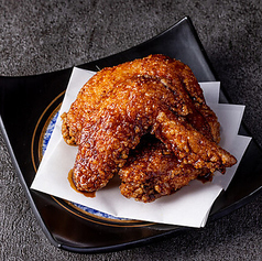 手羽先の唐揚げ~旨辛山椒ダレ~