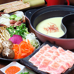 しゃぶしゃぶ食べ放題 阪大屋 竹とらのコース写真